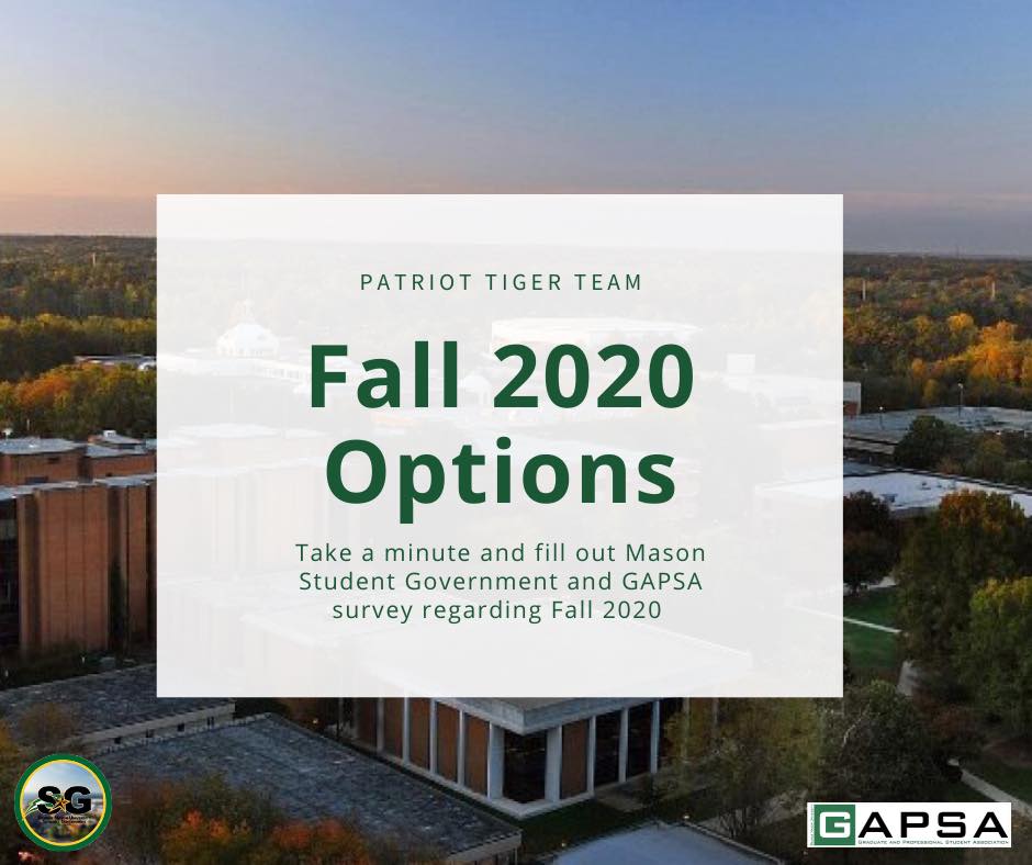 We Want to Hear From You Re: Fall 2020