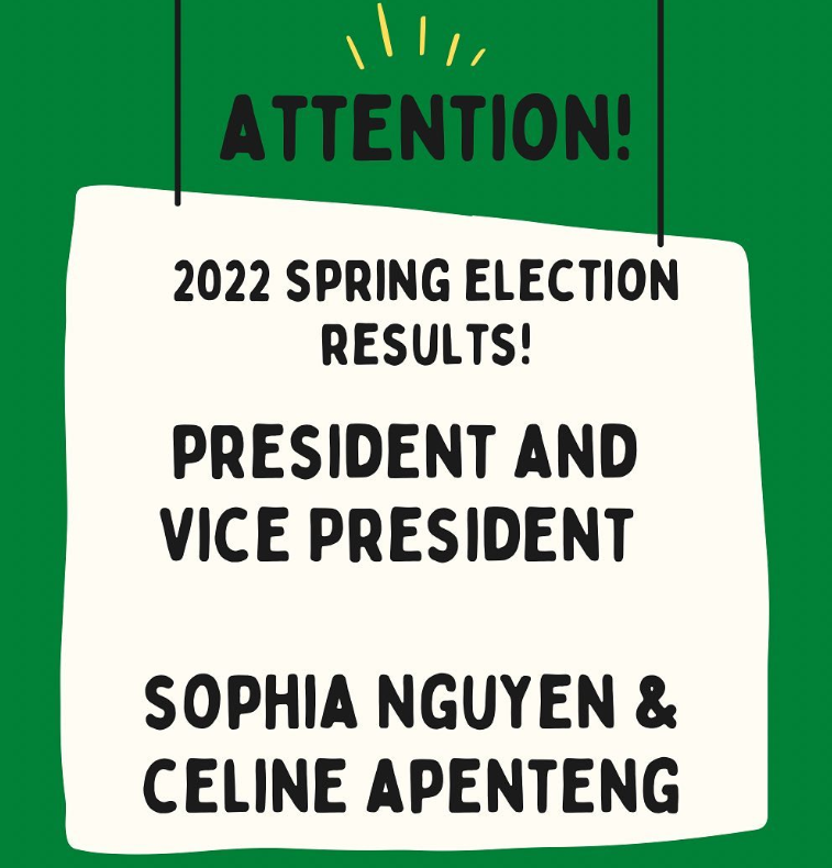 Spring 2022 Election Results